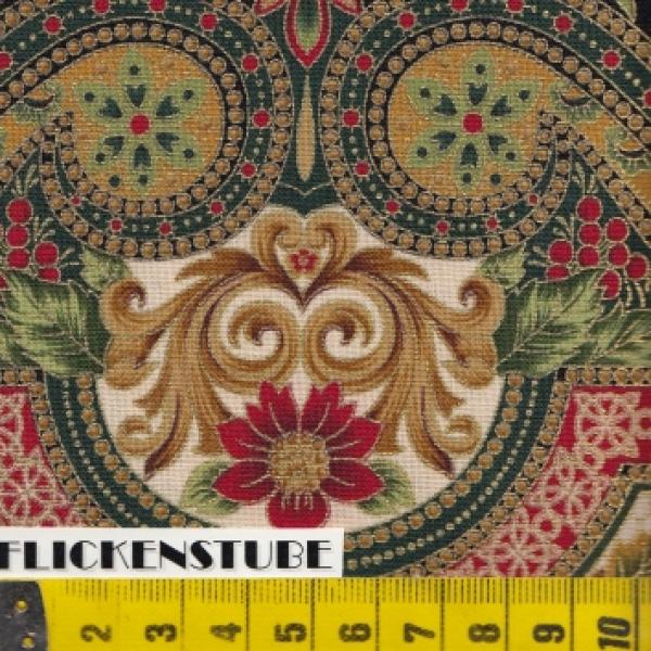 Holiday Flourish II by Peggy Toole by Robert Kaufmann Fabrics